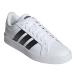adidas �A�f�B�_�X �O�����h�R�[�g�x�[�X3.0 / GRANDCOURTBASE 3.0 JR4613 �t�b�g�E�F�A�z���C�g/�R�A�u���b�N/�t�b�g�E�F�A�z���C�g �J�W���A�� �V���[�Y