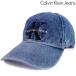 カルバンクライン　Calvin Klein　キャップ　41VH900 250　ip-0274　STONE WASH　CKJ LOGO DENIM HAT