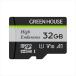 GREEN HOUSE ���꡼��ϥ��� microSDHC������ 32GB GH��SDM��WA32G �ɥ饤�֥쥳����������������󥫥�����