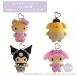  леопардовая расцветка купальный костюм выгоревший на солнце участок эмблема сумка Sanrio герой z Hello Kitty мой mero черный mi Pom Pom Purin симпатичный симпатичный kalabina Heart MANUFATTO