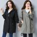  spring coat trench coat lady's autumn clothes spring long A line belt attaching dressing up put on .. outer Korea manner commuting dressing up OL 30 fee 40 fee 50 fee 50 fee 