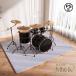  барабанный коврик звукоизоляция коврик на пол электронная ударная установка ковровое покрытие стол ковровое покрытие электронная ударная установка комплект M&K( АО ) звукоизоляция ковровое покрытие . звук накладка скольжение трудно 