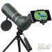  одиночный глаз телескоп 60X60mm смартфон адаптор . настольный три с ножками spo ting scope M&K( АО ) наблюдение . сырой живое существо. наблюдение фотография ...