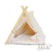  для домашних животных домашнее животное house tipi- палатка из дерева нежный. подушка имеется домашнее животное bed M&K( АО ) bed house кошка собачья конура собака кошка 