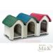  собачья конура наружный собака house домашнее животное house клетка пластик модный средний собака M&K( АО ) маленький размер собака мера собака . уборка . собака собака вне двор лето 