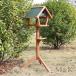  дикая птица приманка 128cm из дерева шт. bird механизм подачи садоводство .. класть украшение предмет M&K( АО ) на крыше установлен независимый корм inserting наблюдение уличный сад 