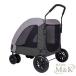  домашнее животное Cart выдерживаемая нагрузка 50kg инструмент не необходимо собака Cart складной товары для домашних животных M&K( АО ) сборка простой средний собака маленький размер собака много голова легкий животное кошка собака 