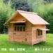  роскошный загородный дом крепкий домашнее животное house водонепроницаемый house meta Sequoia товар навес панель уборка . простой M&K( АО ) собачья конура ... уголь . доска "дышит" выдерживающий износ окно 