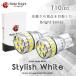 T10 LED ポジション 白 -Stylish White BR021- 2個セット 3014チップ 24連 ホワイト ナンバー灯 爆光 Belle Bright (ベル・ブライト) Bright Series