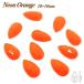  neon цвет акрил biju- полимер biju-so- on so- on biju-so- on Stone костюм детали [ neon orange . type 10×16 мм 10 шарик ]
