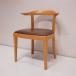 [ used ] can ti house dining chair twist CondeHouse TWIST Asahikawa furniture arm chair chair chair wooden oak original leather dining modern 