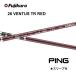 �ySpecial�N�[�|���t�z26VENTUS TR RED ���{�d�l �x���R�A �s�� PING �X���[�u�t �V���t�g �t�W�N�� 26�x���^�XTR���b�h G440 bend FUKUOKA �I�����C���_�˓X