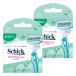 Schic гидро шелк чуткий . для бритва (3ko входить )×2 шт. комплект почтовая доставка бесплатная доставка 