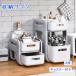  место хранения Wagon кухонные тележки baby Wagon интерьер прикроватный с роликами .2 уровень Wagon офисные передвижные тумбы подставка кухня кухня предотвращение скольжения компактный сборка простой 