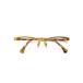  Alain Miku li2703 очки Gold Brown ( золотисто-коричневый ) комбинированный рама половинчатая оправа квадратное COL.2701 ITEZEANZDJ4E