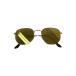  RayBan RB3548 очки Gold Hexagon шестиугольник Shape metal рама ITFCZP8VTZ92