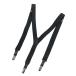  Yohji Yamamoto бассейн Homme 25MM HAKATA RUBBER BASIC SUSPENDERS HA-Q91-291 черный ITKHA029FHS0