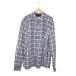  Lacoste CH9810L рубашка жакет 41 серый с хлопком в клетку ITMCTZDCM8CK