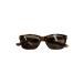  Police SPL923J солнцезащитные очки Brown пластиковая оправа полный обод квадратное ITNYKEMME82S