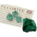 SCIENCE Mini минерал образец небо лет. камень [ зеленый f Rollei to. камень Fluorite производство земля : Англия UK] эскиз * box ( примерно 4cm угол ) входить 