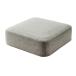  cell язык подушка kasi navy blue gray SWEETS 4 прямоугольник обычный модель низкая упругость сиденье сделано в Японии A366t-537GRY