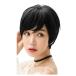 FESHFEN парик Short полный парик женщина парик Bob парик wigreti-z рука .. природа жаростойкий парик свободный размер Halo wi