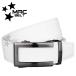  Golf ремень мужской дыра нет белый ремень Golf бренд авто блокировка настройка приятный Golf для Golf одежда MBW-481bk