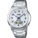  Casio wave Scepter радиоволны солнечный наручные часы белый наручные часы драгоценный металл мужской. . упаковка оберточная бумага подарок подарок подарок .. для бесплатная доставка 