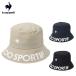le coq sportif ���R�b�N�X�|���e�B�t ���f�B�[�X �S���t �X�q �n�b�g ���C���n�b�g LG6FCP91L 26FW �H�~ �g�����h�� �o�P�b�g�^���C���n�b�g
