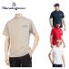 Munsingwear Munsingwear одежда мужской Golf одежда рубашка Sunscreen NIRmok шея рубашка с коротким рукавом MG6SHS23M 26SS весна лето . пот скорость . стрейч .