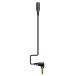  Victor CN-L30-B удлинение аудио код стерео Mini Jack -L type стерео Mini штекер 0.3m черный 