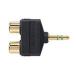 audio-technica( Audio Technica ) AT5204CS pin Jack ×2- stereo Mini plug 