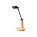  Iris o-yamaLDL-QF02DL-T?LED настольное освещение Qi зарядка серии flat putting модель style свет * тонировка дерево 