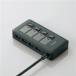 エレコム U3H-S409SBK USB3.0ハブ 個別スイッチ搭載 ACアダプタ付属 4ポート セルフ＆バスパワー ブラック
