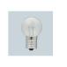 ELPA G-128H маленький круг лампочка 10W E17 прозрачный 