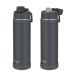 THERMOS �T�[���X �^��f�M�X�|�[�c�{�g�� 1500ml �ۗ��p �H��@�Ή� FJU1501MTBK �֘A�摜1