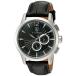S. Coifman 'Men's' Swiss Quartz Stainless Steel and Leather Watch, Color:Black (Model: SC0261) ¹͢