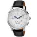 S. Coifman Men's SC0228 Analog Swiss Quartz Black Leather Stainless Steel Watch ¹͢