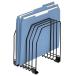 Workstation File Organizer, Seven Sections, Wire,7 3/8w x 5 7/8d x 8 1/4h, Black ( параллель импортные товары ) [ параллель импортные товары ]