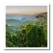 3D Rose ht_225425_1 Myanmar. Shan State. Sunset Over The Ridges of Haze-Filled Hills Iron on Heat Transfer, White, 8 x 8