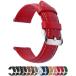 �X�}�[�g�E�H�b�` �x���g 20mm �g�b�v�O���C�����U�[ �r���v �x���g ���v �x���g Samsung Galaxy Garmin �Ή� �����Y ���f�B�[�X�i22mm, ���b�h�j