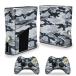 MightySkins Carbon Fiber Skin for Xbox 360 S Console - Gray Camouflage | Protective, Durable Textured Carbon Fiber Finish | Easy to Apply, Remove, and