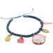 Accutime для девочки Lili and Stitch кварц часы нейлон с ремешком ., голубой,1 ( модель :LAS8009AZ), Gold / голубой,LAS8009AZ, Gold / голубой, L