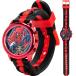 Accutime Marvel Человек-паук Kids цифровой LCD часы SPD4845AZ LED свет шоу popper ремешок 3 лет и больше 