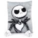 Jay Franco Disney Nightmare Before Christmas Jack 3D Snuggle Plush Pillow - Super Soft Skeleton Pillow - Measures 15 Inches