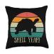 Shell Yeah! Retro Tortoise Throw Pillow