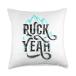 Ruck Yeah Rucksack Workout Backpack Rucking Throw Pillow