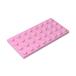 Gobricks GDS-521 Plate 4x8 10PCS Compatible with Lego 3035 4550745 4227392 DIY Parts and MOC Components for Major Brick Brands Color:Bright Pink 222