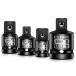 MTO �C���p�N�g�\�P�b�g�A�_�v�^�[�ƃ��f���[�T�[4�_�Z�b�g 1/4�C���` �� 3/8�C���` �� 1/2�C���` �C���p�N�g�h���C�o�[�ϊ� �C���p�N�g�����`�p �N���������u�f