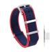 watchdives �~���^���[�i�C�����r���v�o���h 20mm ���b�h�u���[ �����p�X�g���b�v �j�����p